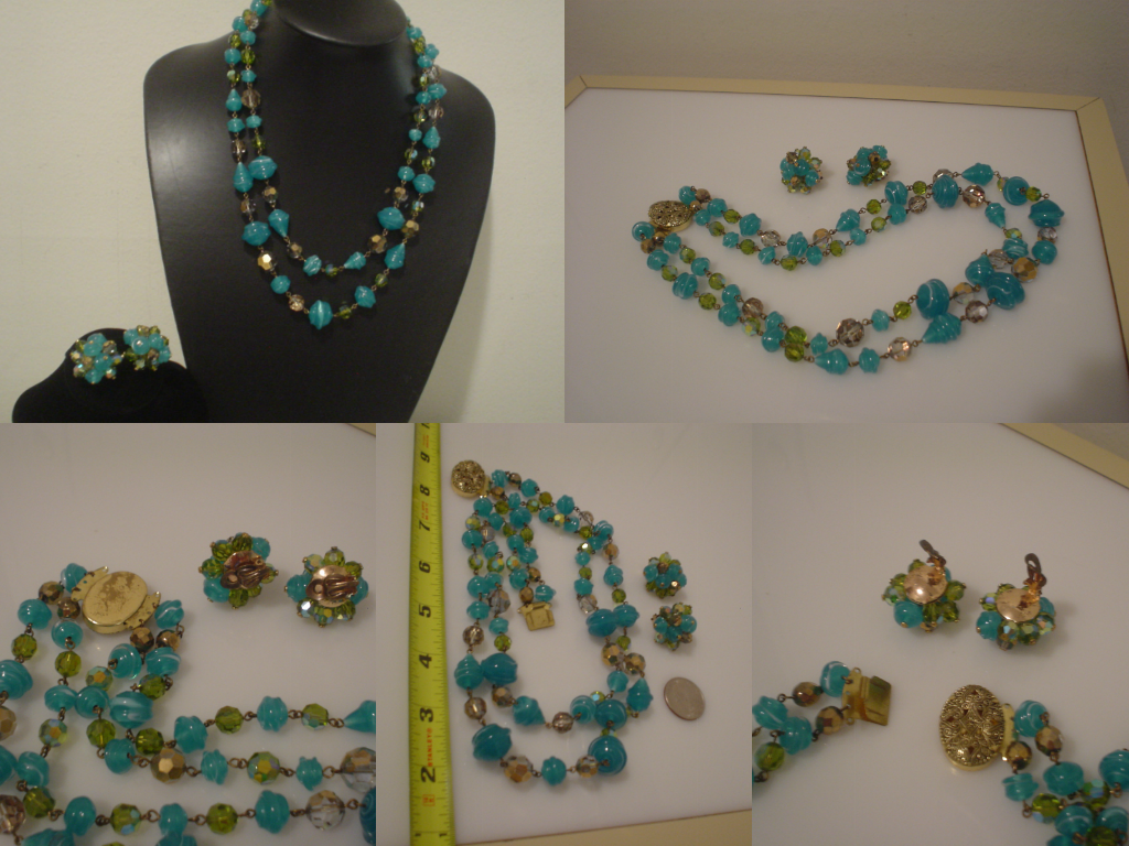 green sparkle set 1